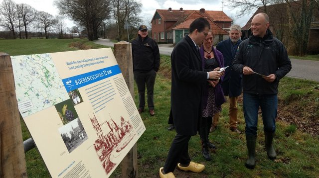 Opening klompenpad (zaterdag 18 maart 2017)